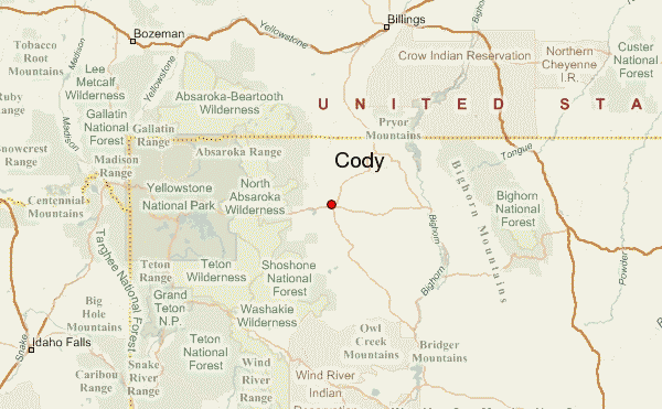 Cody Location Guide