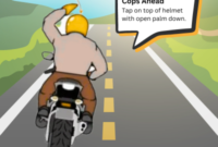 What Does It Mean When A Biker Taps His Helmet