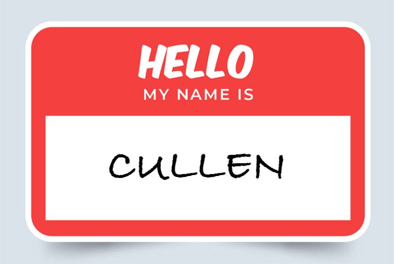 What Does The Name Cullen Mean