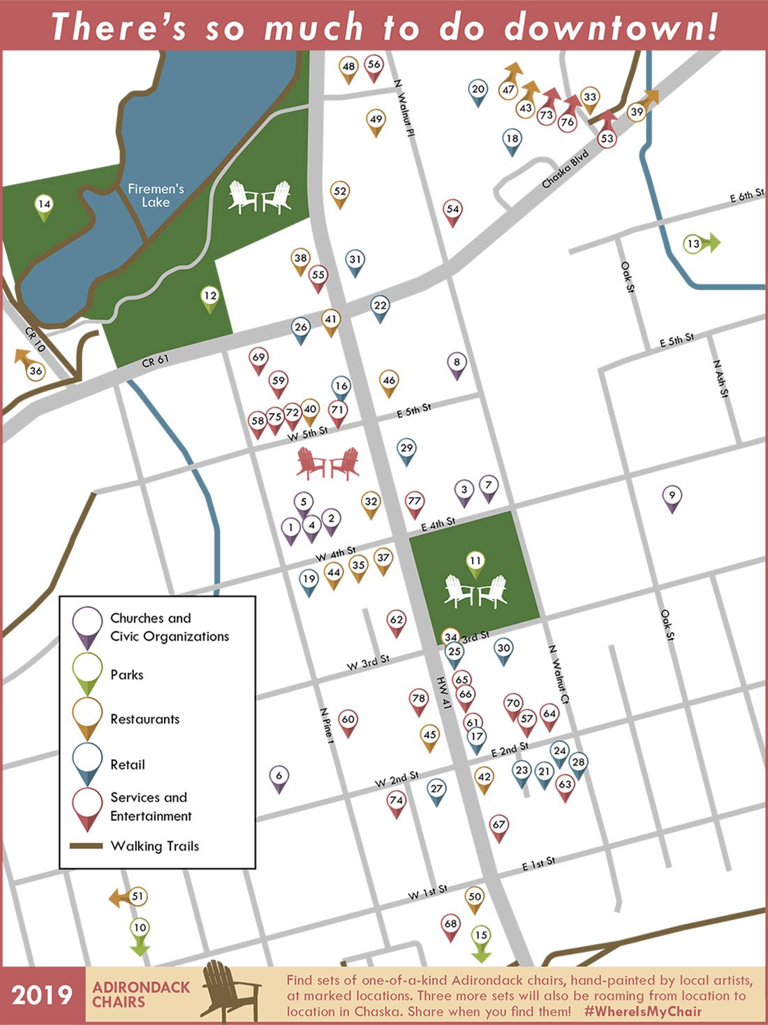 Map of Downtown Chaska