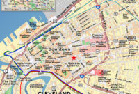 Map Of Cleveland Downtown