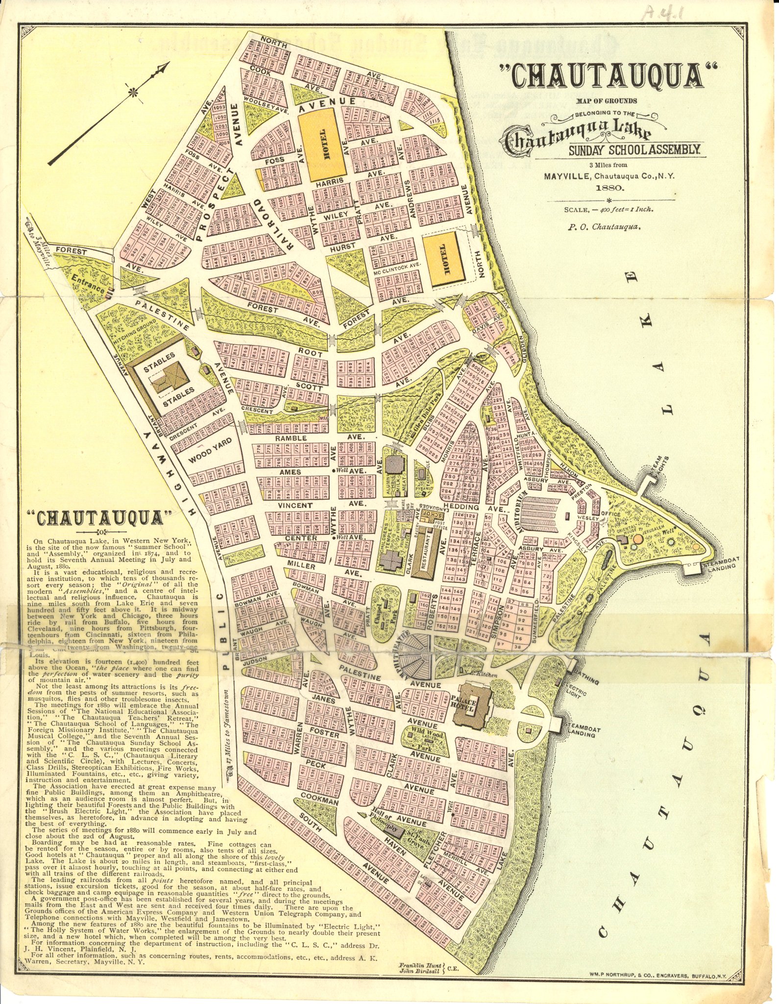 Chautauqua Institution Archives Twitter Map