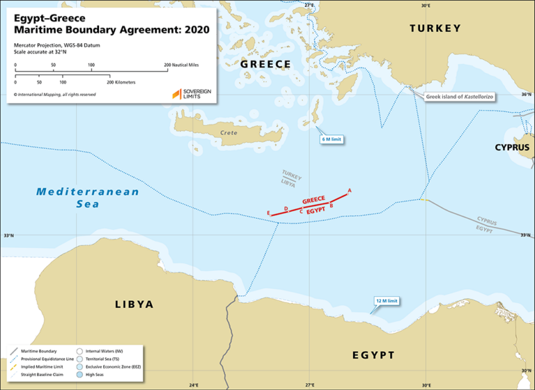 Map Of Greece And Egypt