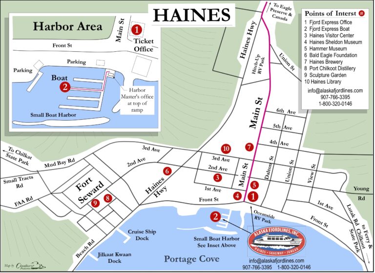 Map Of Haines