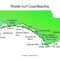 Map Of Gulf Coast Beaches In Florida