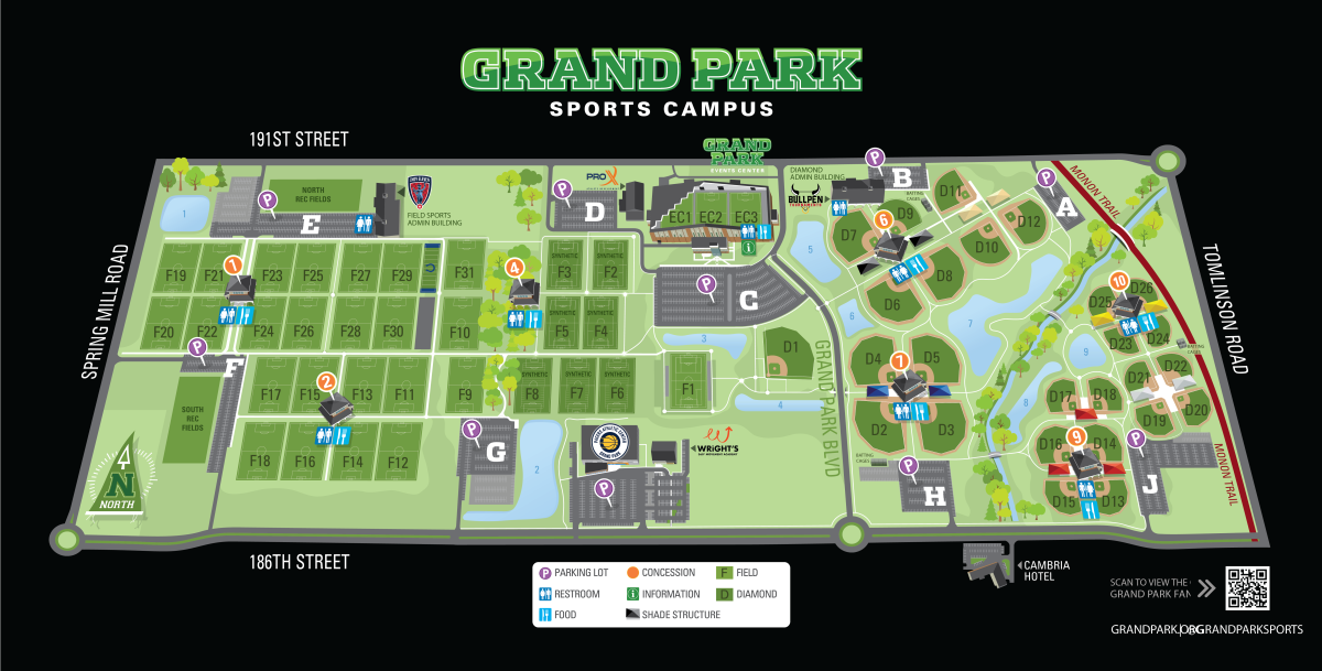 Grand Park Sports Campus in Westfield