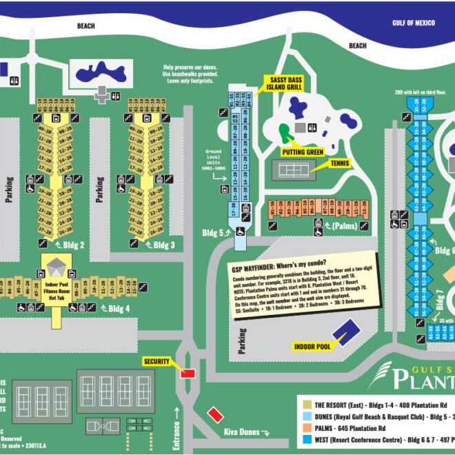 Map Of Gulf Shores Plantation