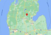 Map Of Gladwin Mi