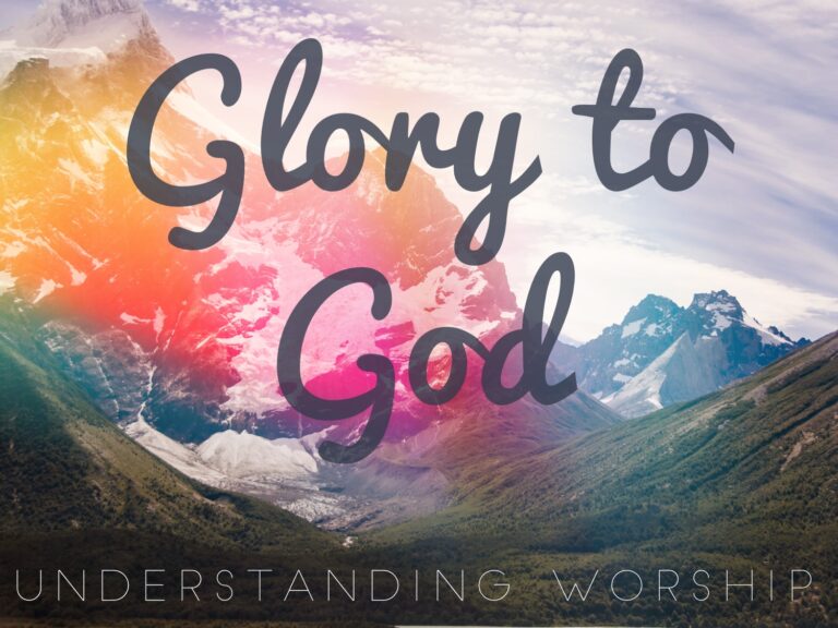 What Does All Glory To God Mean