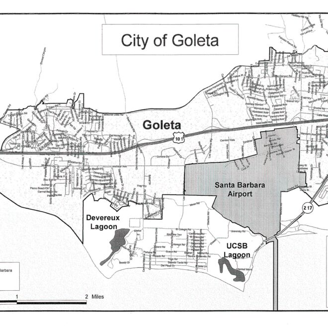 Map Of Goleta