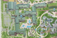 Map Of Grand Californian Hotel