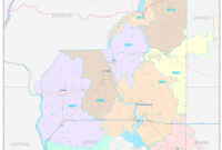 Map Of Grant County Washington