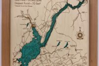 Map Of Great Sacandaga Lake Ny