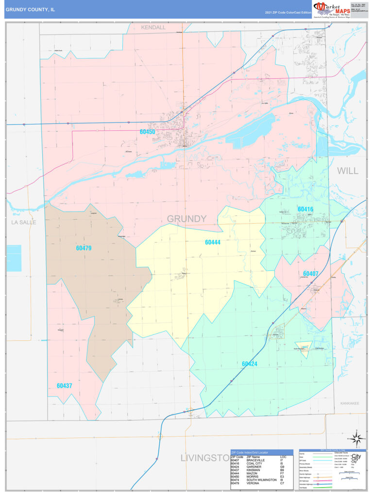 Map Of Grundy County