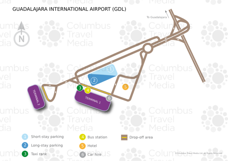 Map Of Guadalajara Airport
