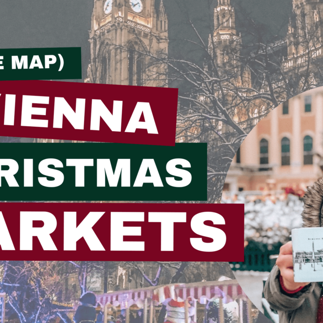 Map Of Christmas Markets In Vienna