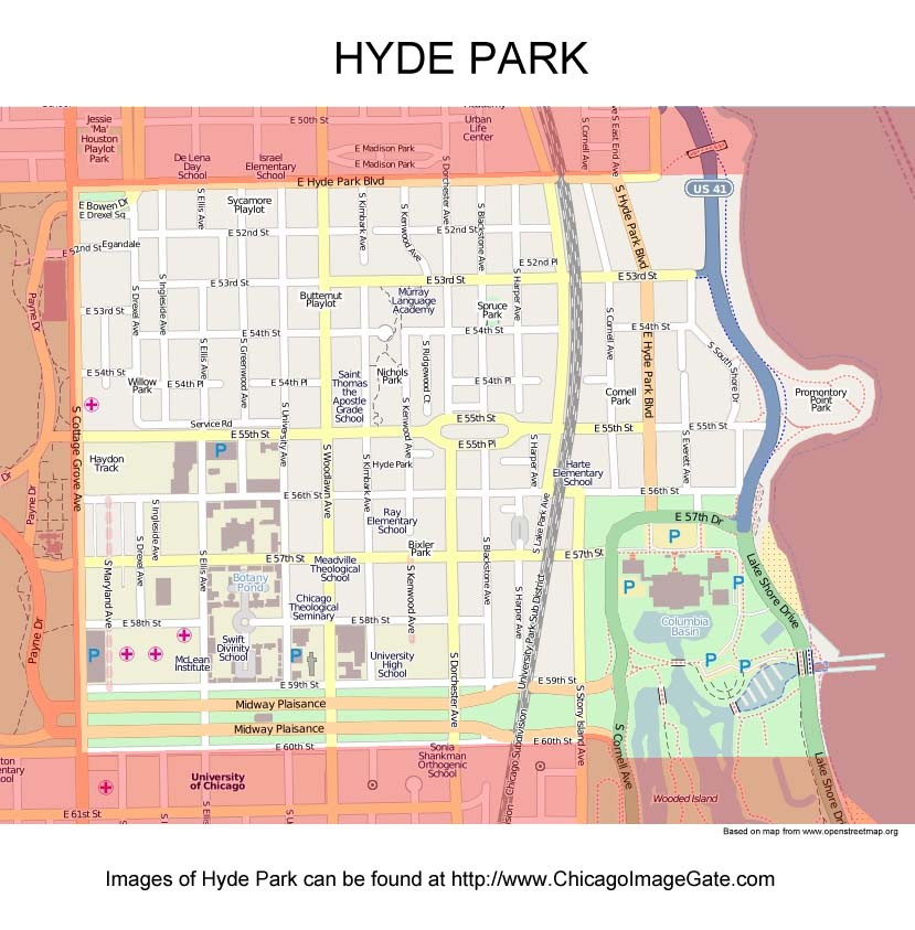 Hyde Park Map