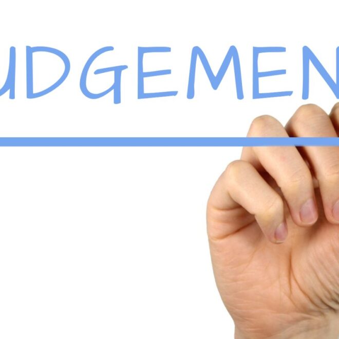 What Does Post Judgement Mean