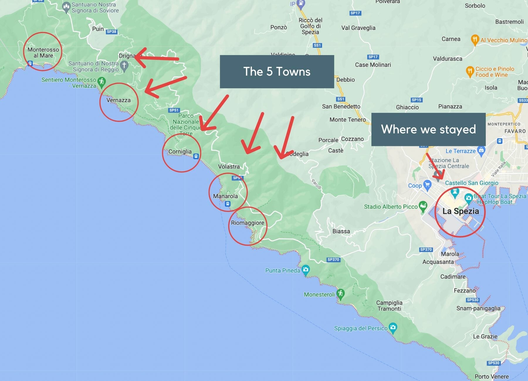 Tips On Visiting All 5 Cinque Terre Towns
