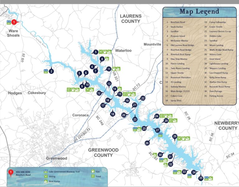 Map Of Greenwood Lake