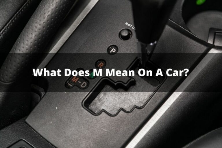 What Does A Mean In A Car