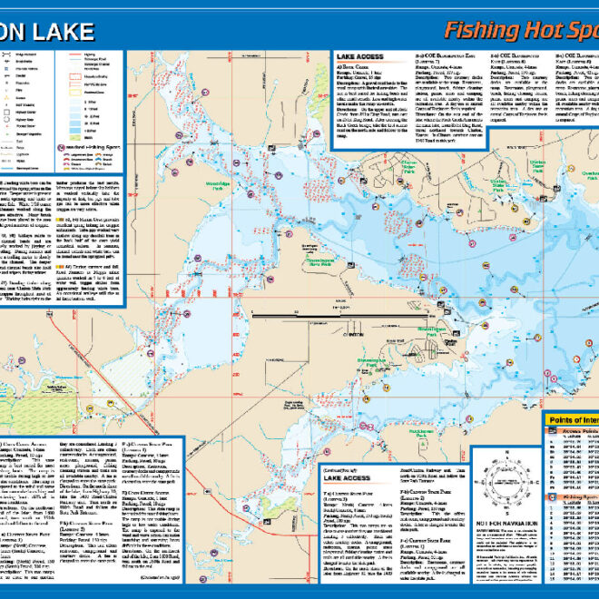 Map Of Clinton Lake Kansas