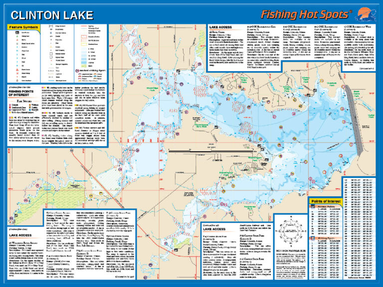 Map Of Clinton Lake Kansas