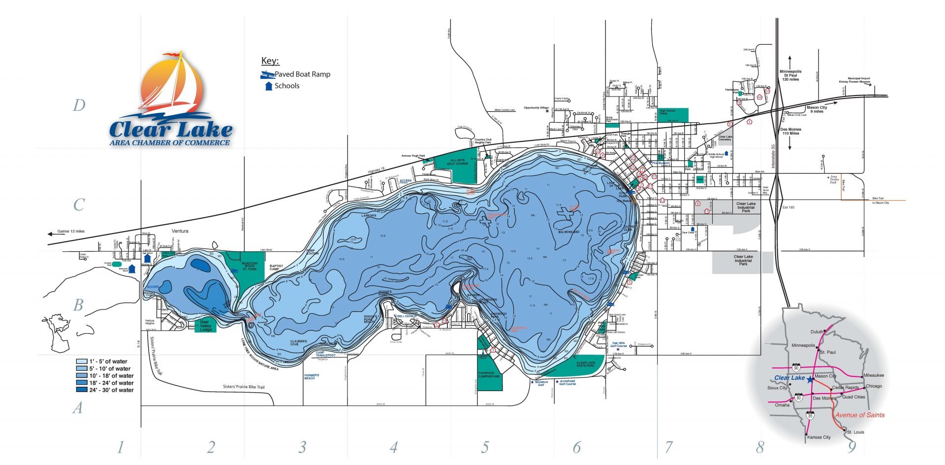 Clear Lake Map California: A Comprehensive Guide to Its Geography