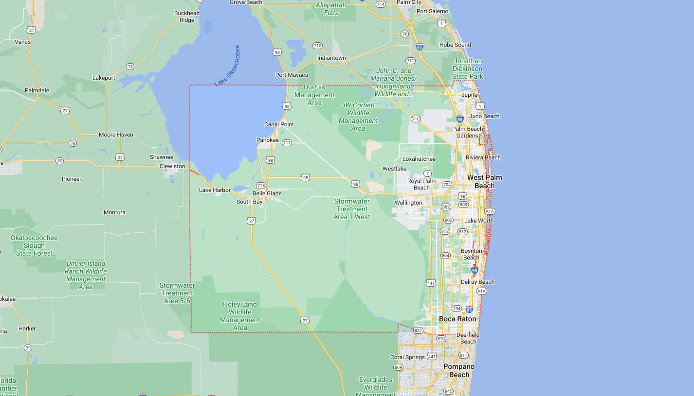 Cities and Towns in Palm Beach County, Florida