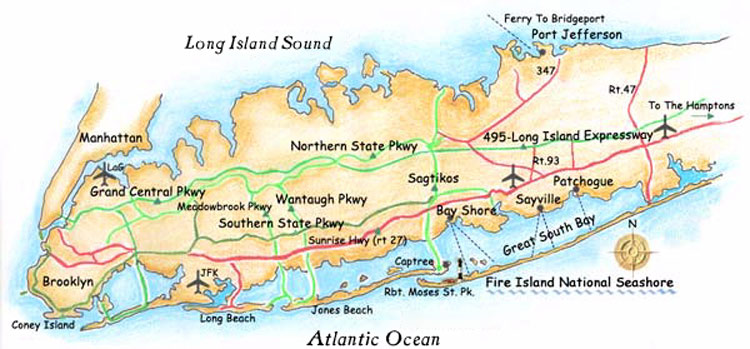 Getting to Fire Island - Fire Island Finder