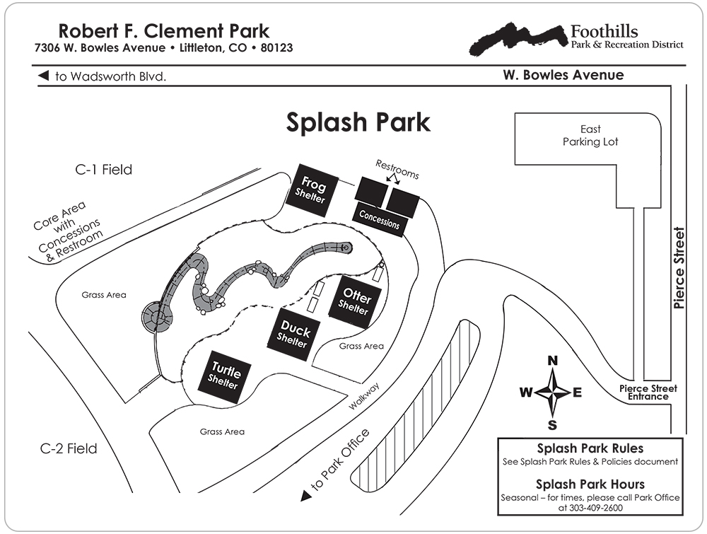 Splash Park Map