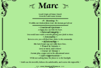 What Does The Name Marc Mean