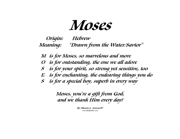 What Is The Spiritual Meaning Of Moses