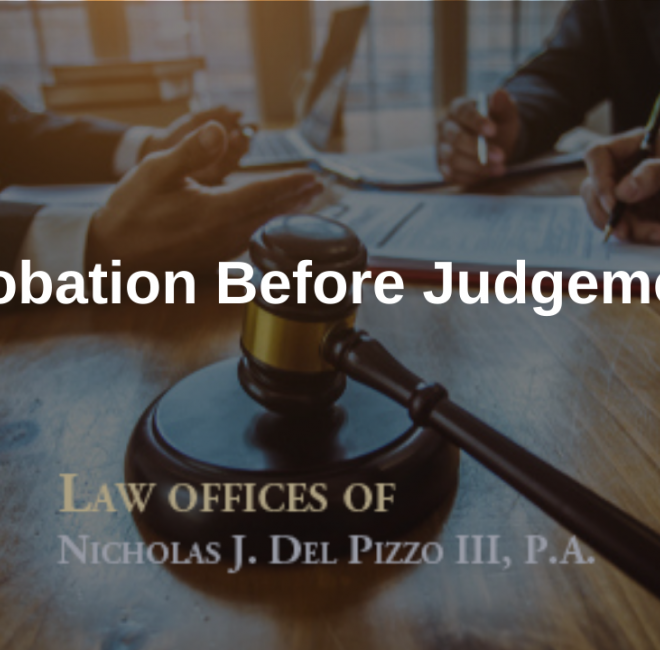 What Does Probation Before Judgement Mean