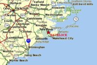 Map Of Cherry Point Nc