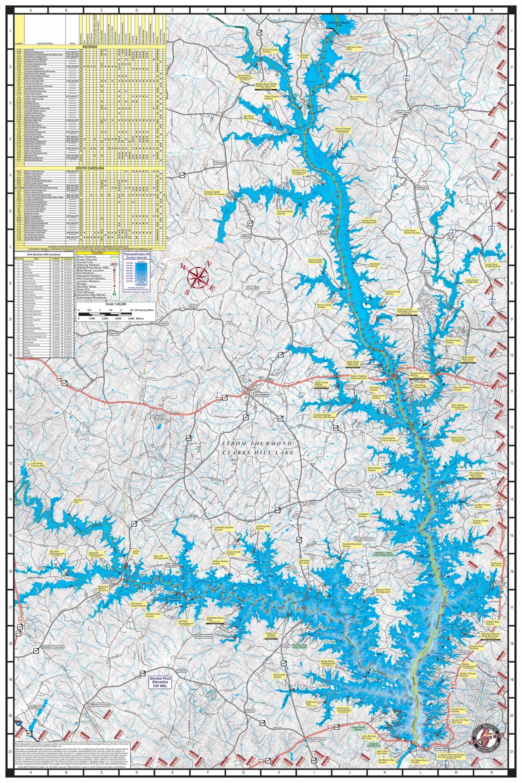 Strom Thurmond/Clarks Hill Poster