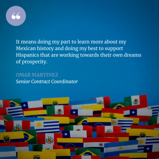 What Does Hispanic Heritage Month Mean To You