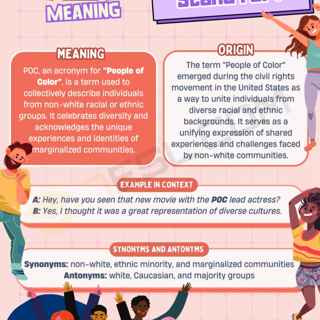 What Does Not Poc Mean In Court