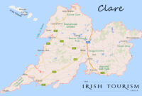 Map Of Co Clare Ireland