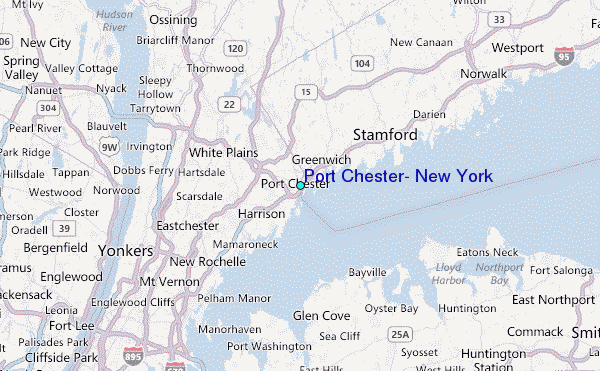Chester NY Tide Forecast Map