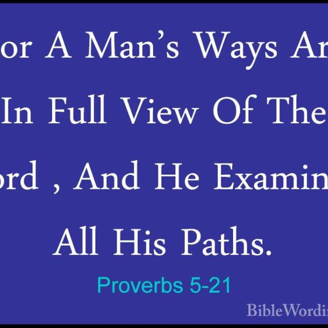 What Does Proverbs 5 Mean