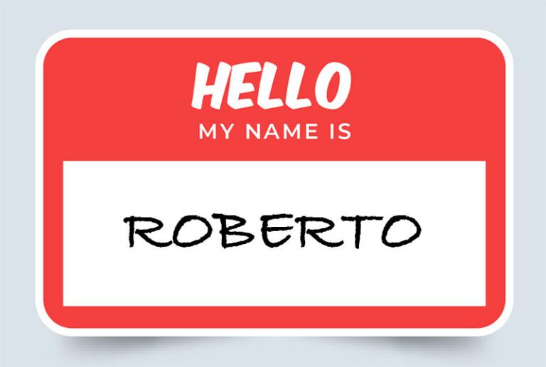 What Does The Name Roberto Mean