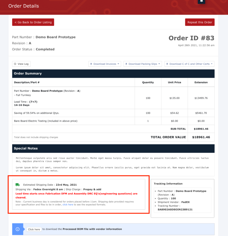 What Does Estimated Shipping Date Mean