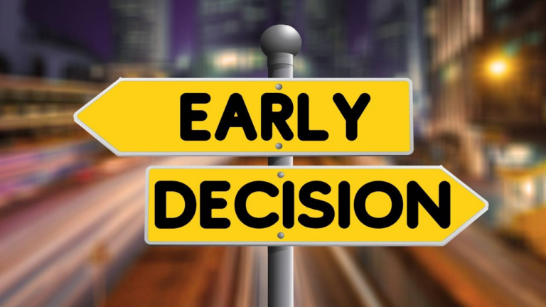 What Does Early Decision 2 Mean