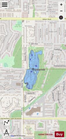 Cheney Lake Fishing Map | Nautical Charts App