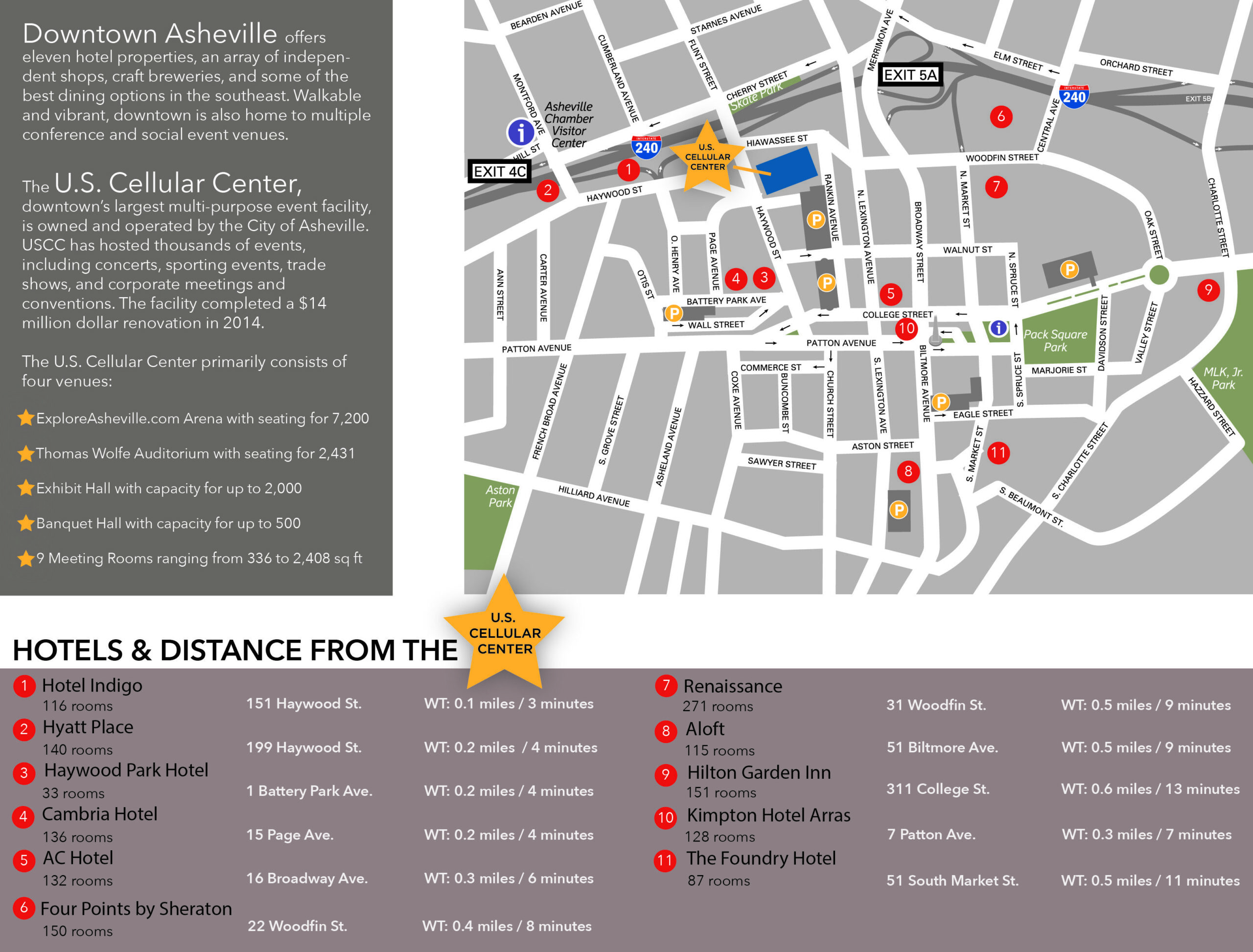 Harrah's Cherokee Casino Resort Map