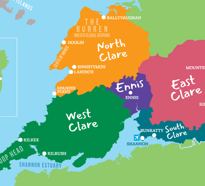 Map Of Clare