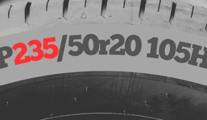 What Does 235 Mean On A Tire