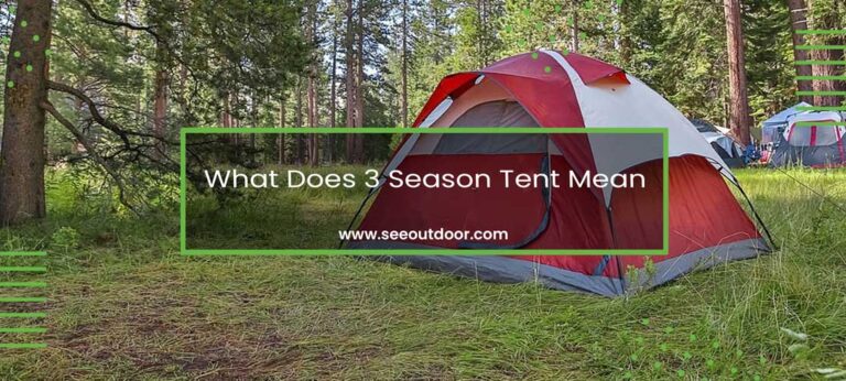 What Does 3 Season Tent Mean
