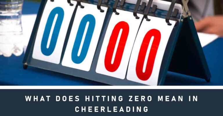 What Does Hitting Zero Mean